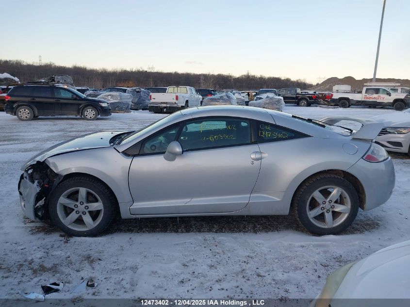 2008 Mitsubishi Eclipse Gs VIN: 4A3AK24F18E603902 Lot: 12473402
