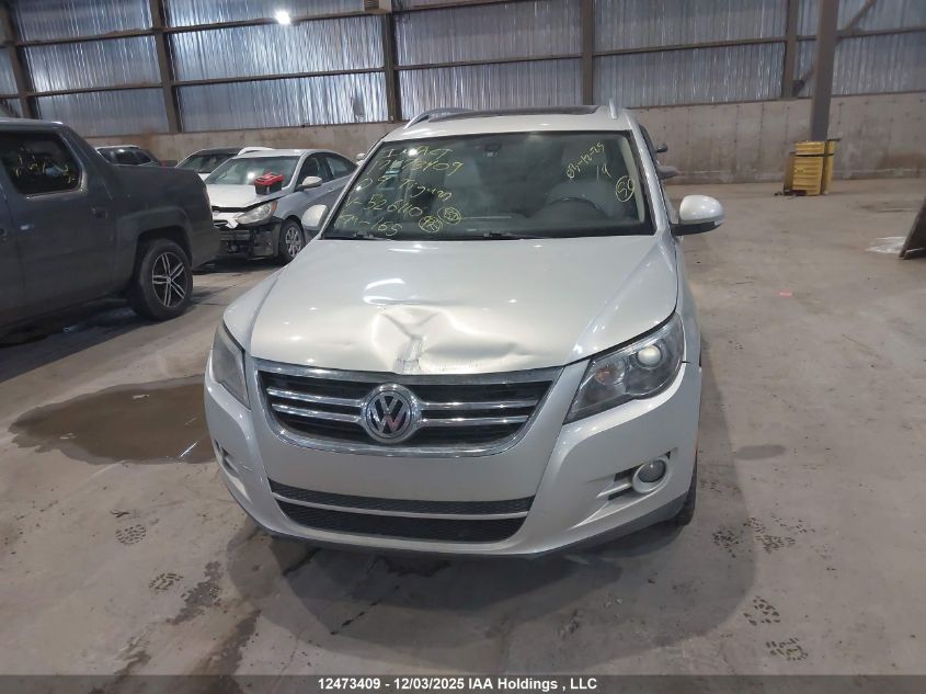 2009 Volkswagen Tiguan VIN: WVGBV75N99W526110 Lot: 12473409