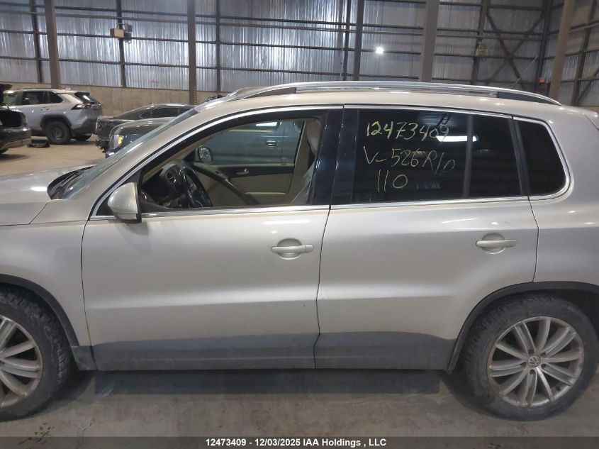 2009 Volkswagen Tiguan VIN: WVGBV75N99W526110 Lot: 12473409