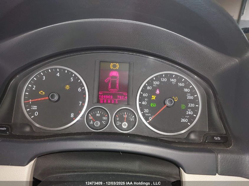 2009 Volkswagen Tiguan VIN: WVGBV75N99W526110 Lot: 12473409