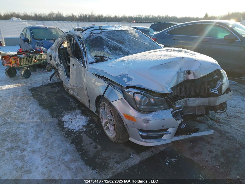 WDDGF8BB3CA620808 2012 Mercedes-Benz C 300 4Matic auction photo 1