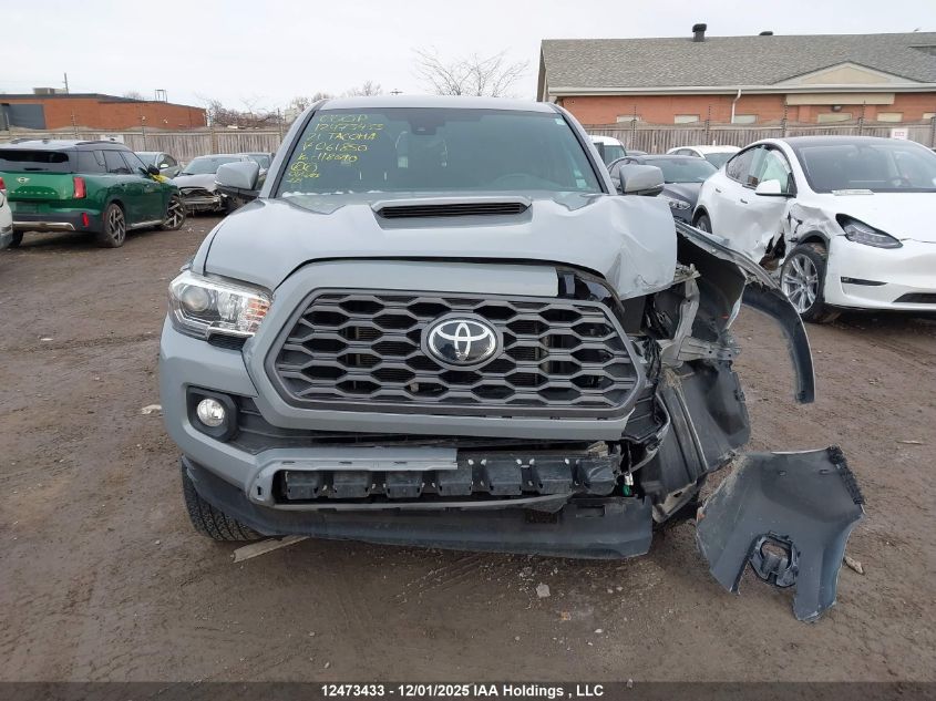 2021 Toyota Tacoma VIN: 5TFDZ5BN6MX061850 Lot: 12473433
