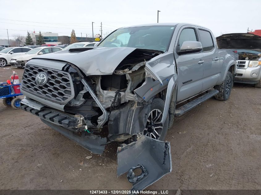 2021 Toyota Tacoma VIN: 5TFDZ5BN6MX061850 Lot: 12473433