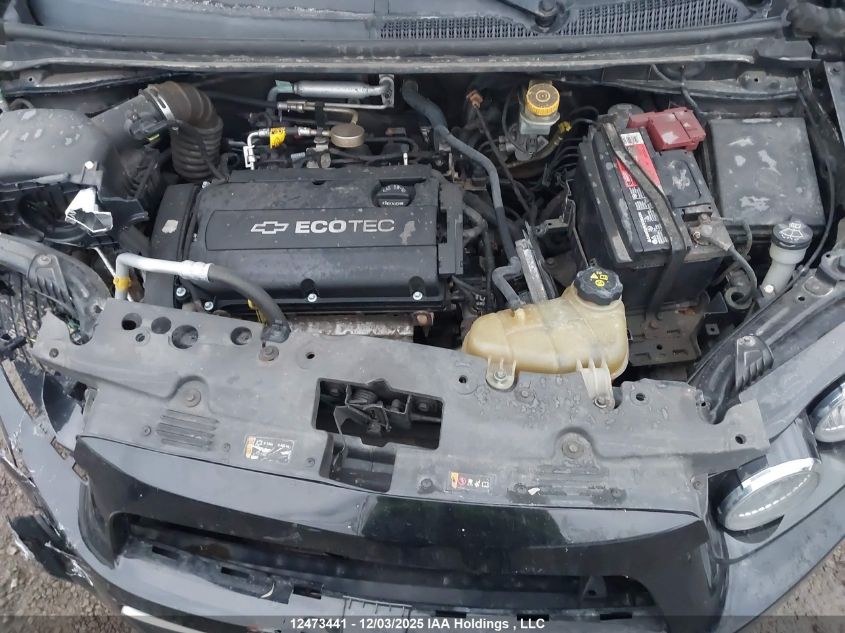 2012 Chevrolet Sonic Lt VIN: 1G1JC6EH8C4185627 Lot: 12473441