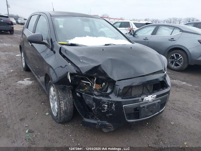 2012 Chevrolet Sonic Lt VIN: 1G1JC6EH8C4185627 Lot: 12473441