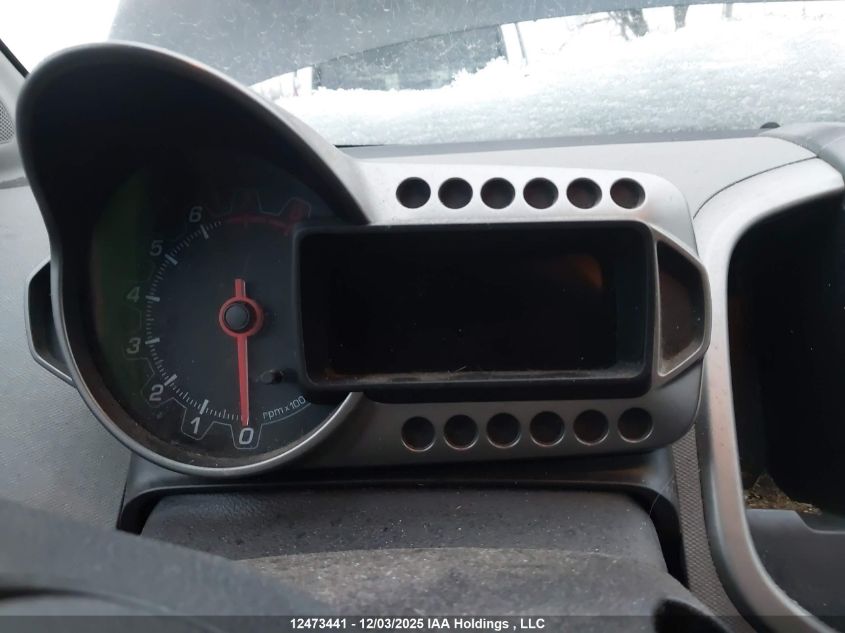 2012 Chevrolet Sonic Lt VIN: 1G1JC6EH8C4185627 Lot: 12473441