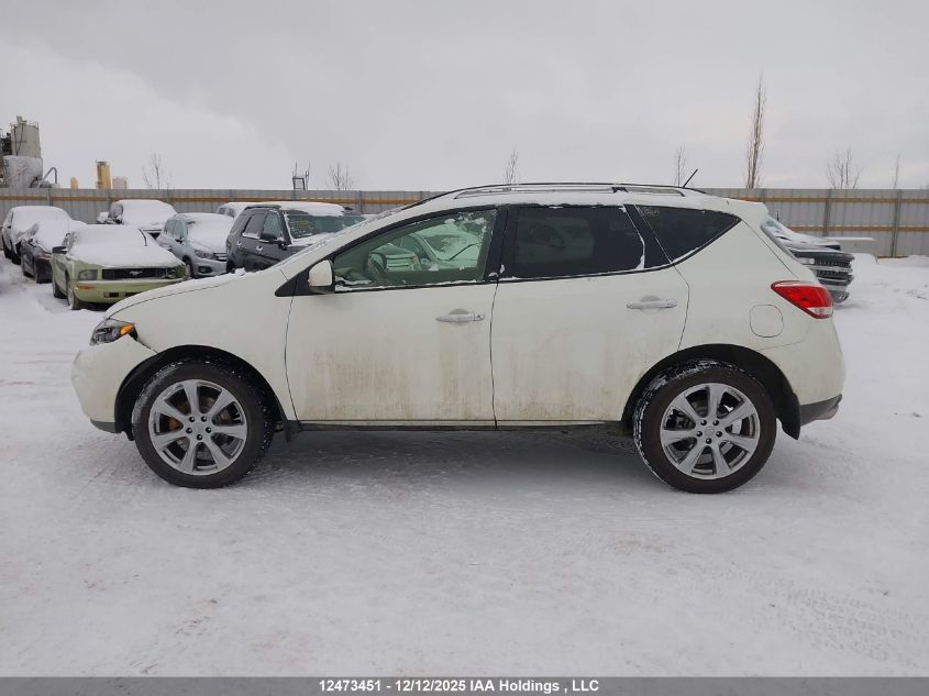 2014 Nissan Murano Platinum/S/Sl/Sv VIN: JN8AZ1MW4EW523304 Lot: 12473451
