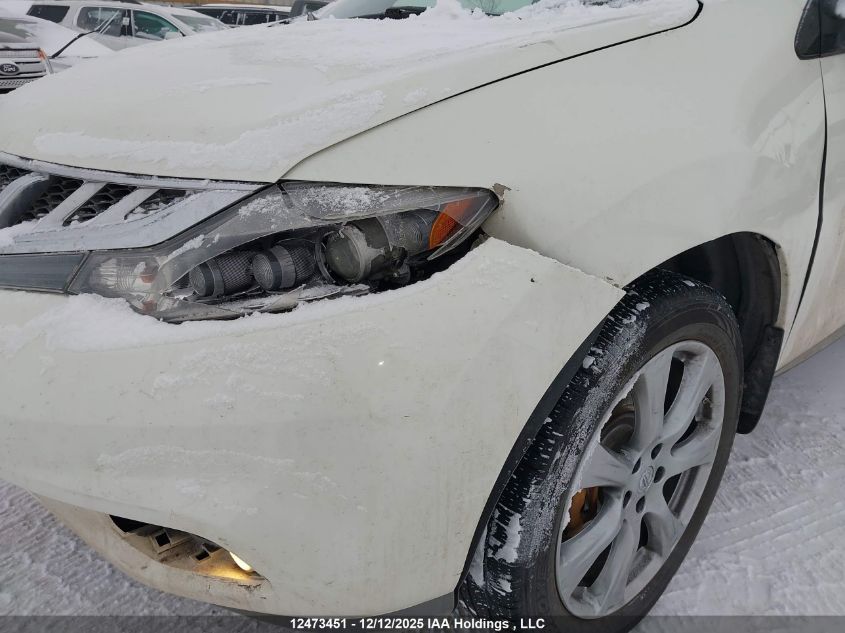 2014 Nissan Murano Platinum/S/Sl/Sv VIN: JN8AZ1MW4EW523304 Lot: 12473451