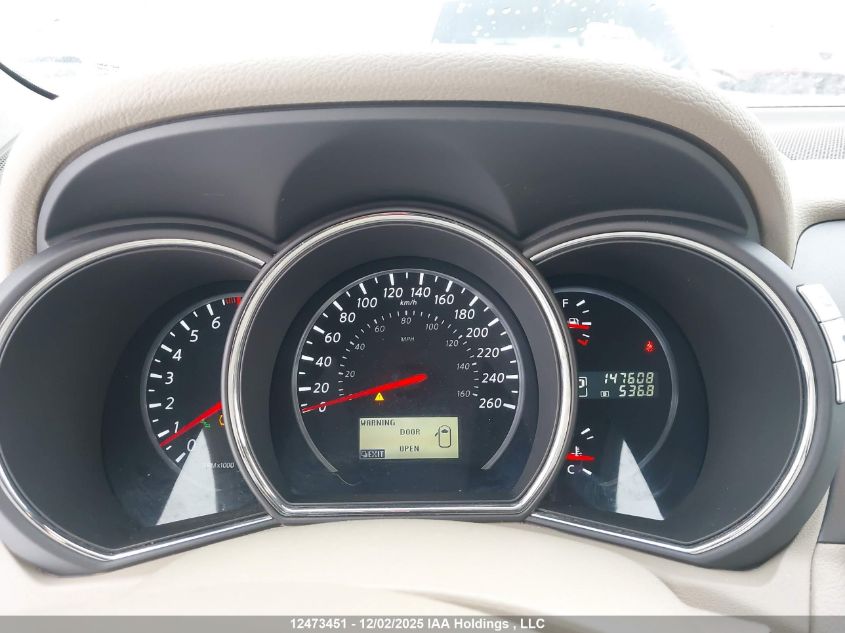 2014 Nissan Murano Platinum/S/Sl/Sv VIN: JN8AZ1MW4EW523304 Lot: 12473451