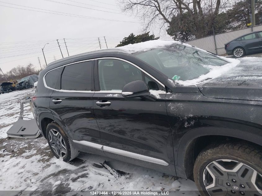 2022 Hyundai Santa Fe Luxury Hybrid Awd VIN: KM8S5DA17NU059941 Lot: 12473464
