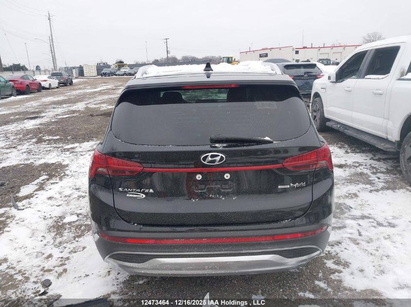 2022 Hyundai Santa Fe Luxury Hybrid Awd VIN: KM8S5DA17NU059941 Lot: 12473464