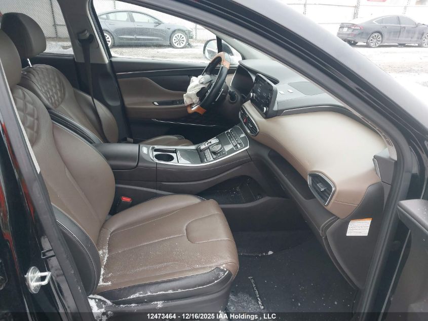 2022 Hyundai Santa Fe Luxury Hybrid Awd VIN: KM8S5DA17NU059941 Lot: 12473464