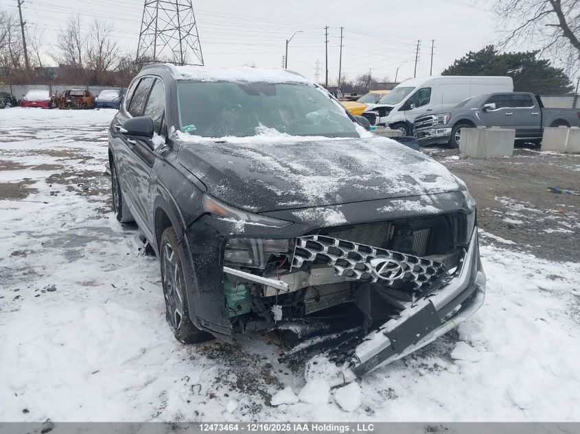 2022 Hyundai Santa Fe Luxury Hybrid Awd VIN: KM8S5DA17NU059941 Lot: 12473464
