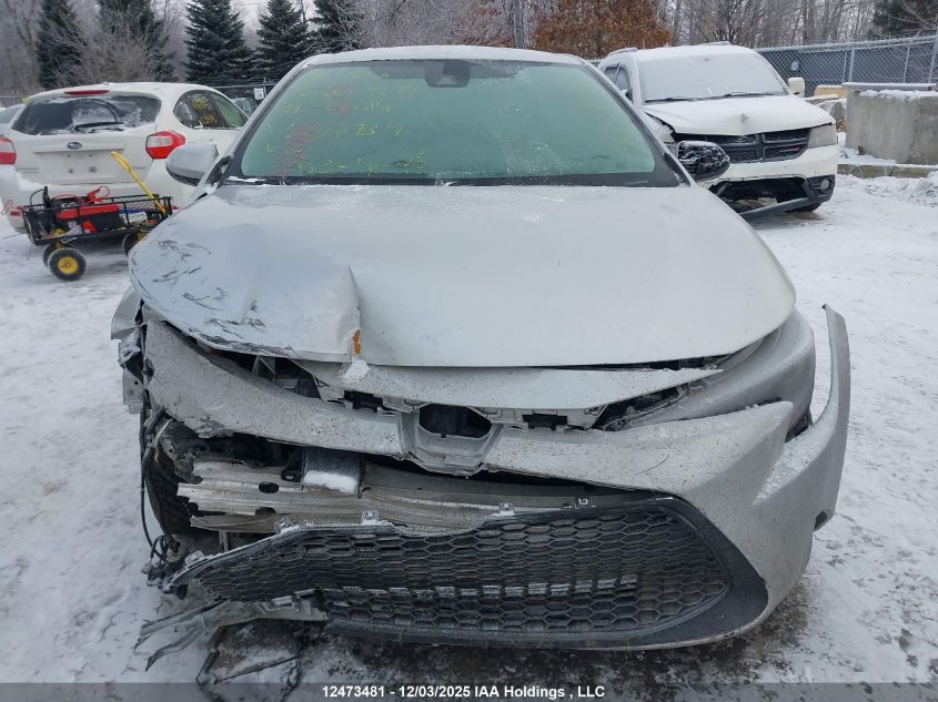 2021 Toyota Corolla Hybrid Base W/Li Battery VIN: JTDBAMDE8MJ027319 Lot: 12473481