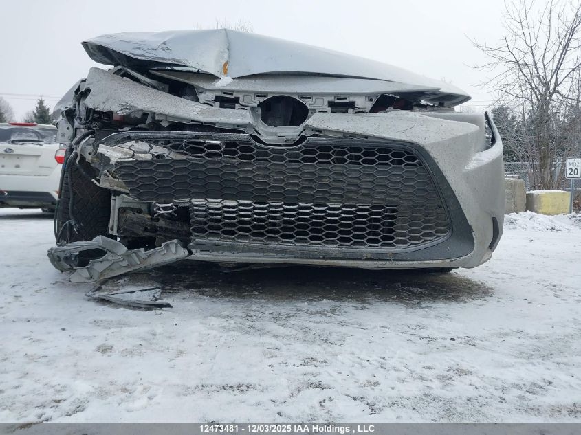 2021 Toyota Corolla Hybrid Base W/Li Battery VIN: JTDBAMDE8MJ027319 Lot: 12473481