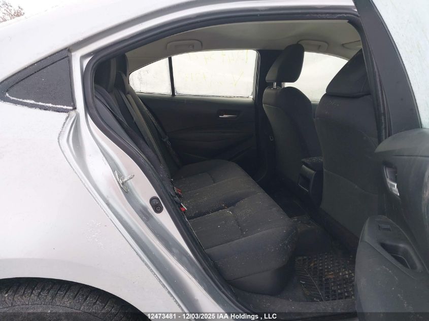 2021 Toyota Corolla Hybrid Base W/Li Battery VIN: JTDBAMDE8MJ027319 Lot: 12473481