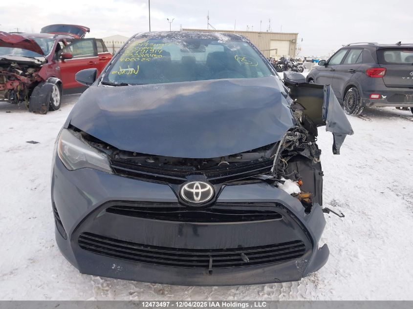 2017 Toyota Corolla L/Le/Xle/Se/Xse VIN: 2T1BURHE6HC791914 Lot: 12473497