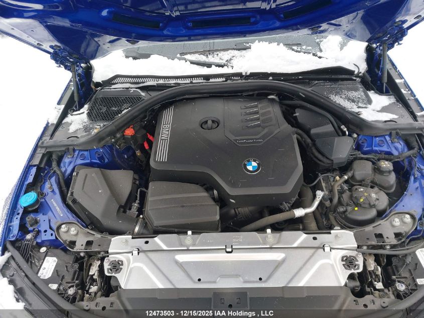 2023 BMW 330I xDrive VIN: 3MW89FF09P8D72243 Lot: 12473503