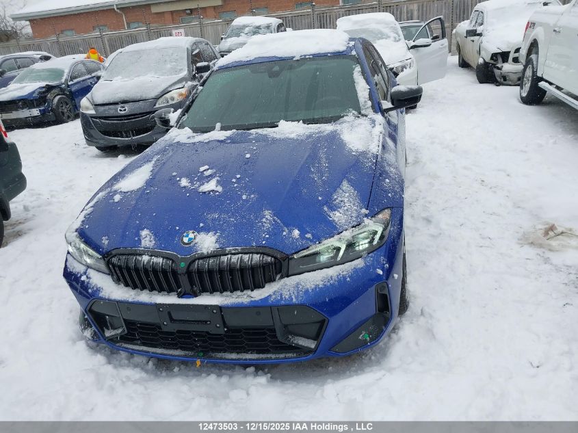 2023 BMW 330I xDrive VIN: 3MW89FF09P8D72243 Lot: 12473503