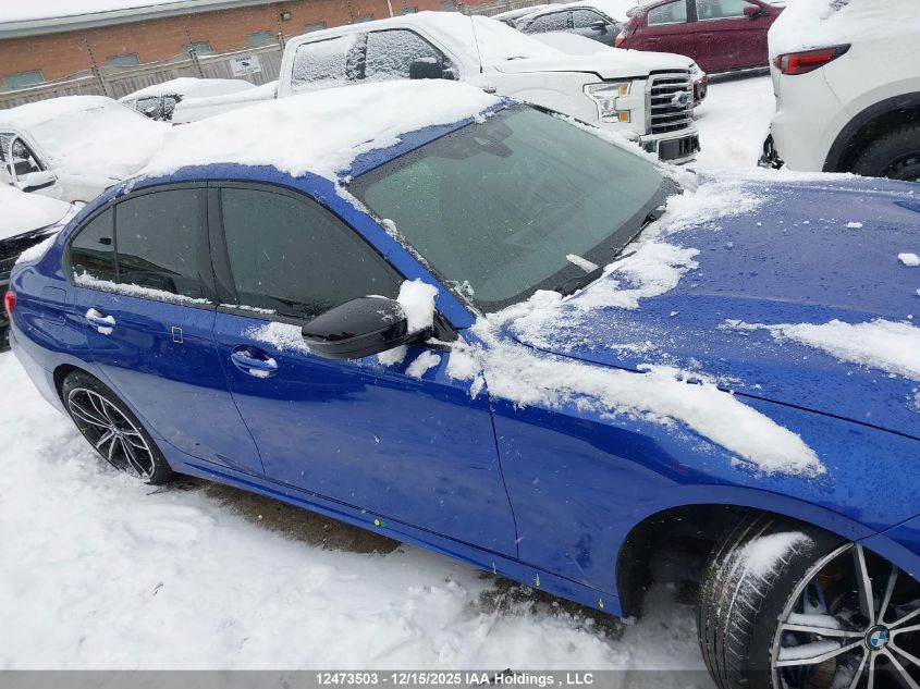 2023 BMW 330I xDrive VIN: 3MW89FF09P8D72243 Lot: 12473503