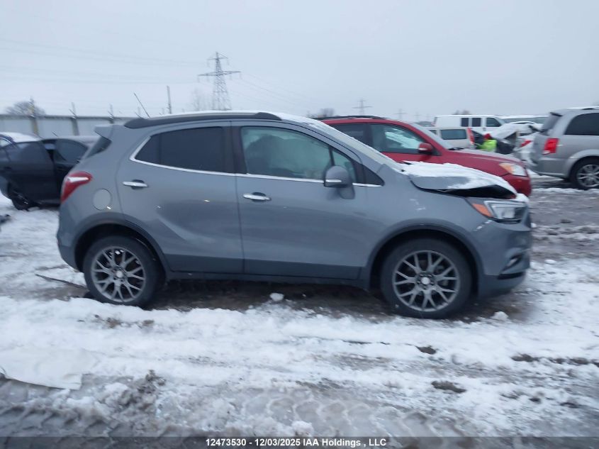 2019 Buick Encore Sport Touring VIN: KL4CJ1SB2KB904190 Lot: 12473530