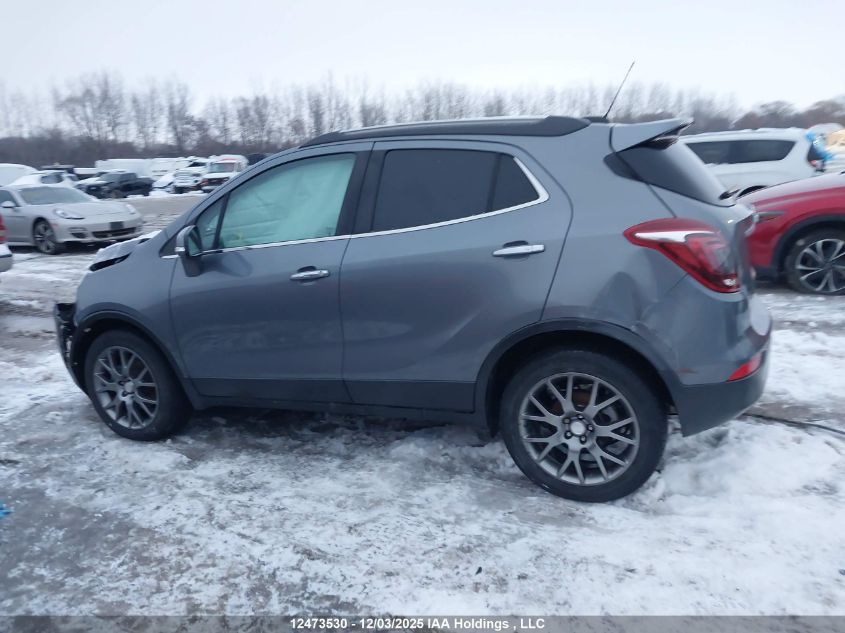 2019 Buick Encore Sport Touring VIN: KL4CJ1SB2KB904190 Lot: 12473530