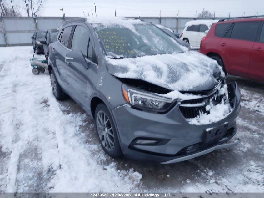 2019 Buick Encore Sport Touring VIN: KL4CJ1SB2KB904190 Lot: 12473530