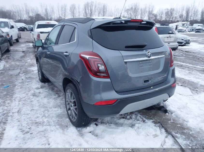 2019 Buick Encore Sport Touring VIN: KL4CJ1SB2KB904190 Lot: 12473530