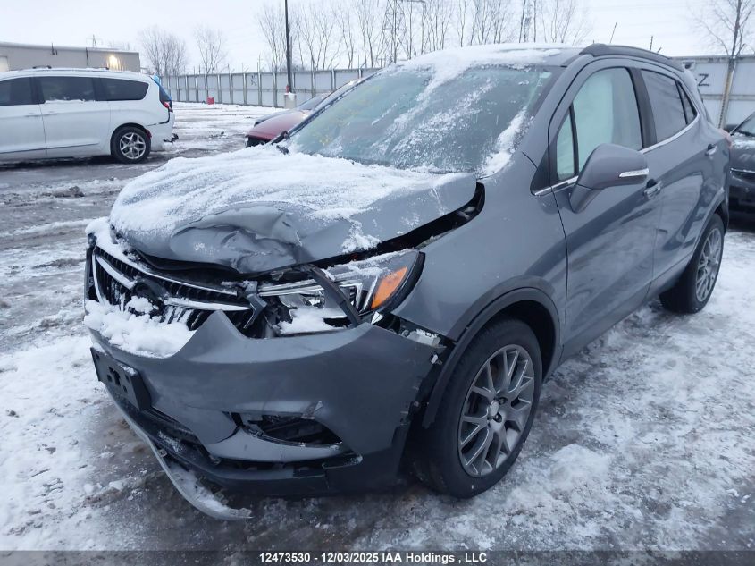 2019 Buick Encore Sport Touring VIN: KL4CJ1SB2KB904190 Lot: 12473530