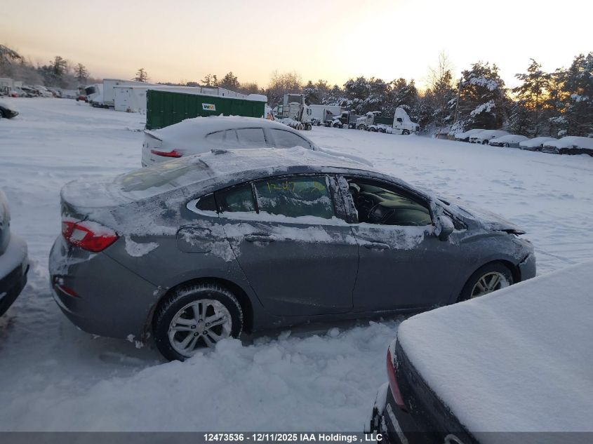 2018 Chevrolet Cruze Lt VIN: 1G1BE5SM7J7222236 Lot: 12473536