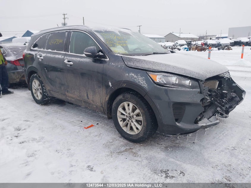 5XYPGDA55LG700641 2020 Kia Sorento 3.3L Black Line/3.3L Lx+ auction photo 1