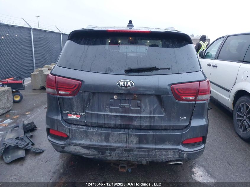 2019 Kia Sorento 2.4L Lx/3.3L Lx VIN: 5XYPGDA59KG443143 Lot: 12473546