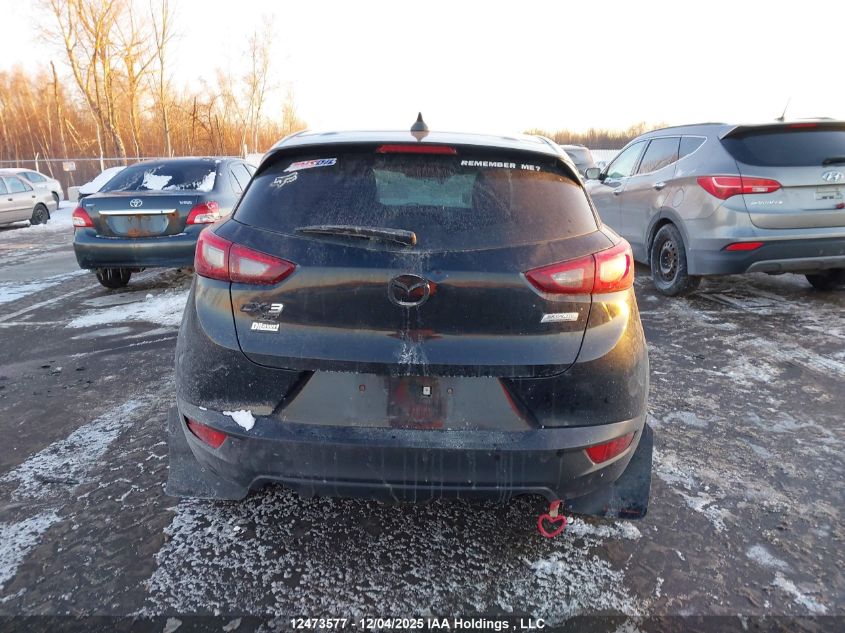 2016 Mazda Cx-3 VIN: JM1DKBC78G0105251 Lot: 12473577