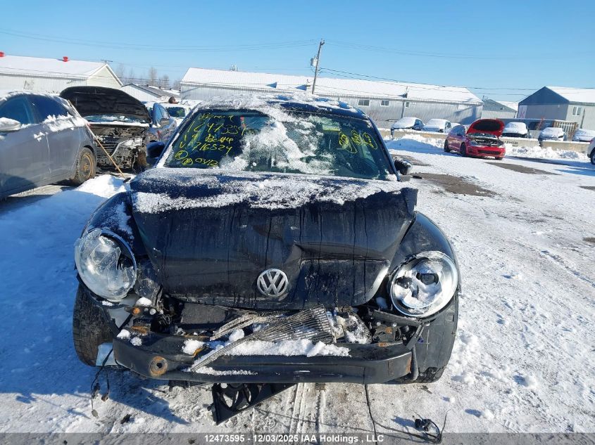 2019 Volkswagen Beetle Wolfsburg Edition VIN: 3VWJD7AT8KM716524 Lot: 12473595