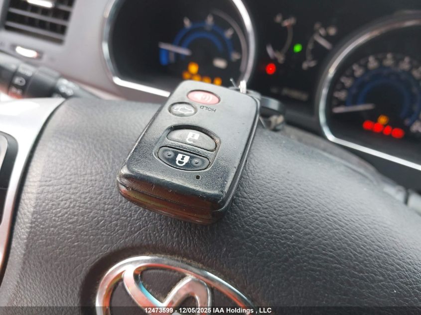 2013 Toyota Highlander Hybrid Limited VIN: JTEDC3EH9D2012534 Lot: 12473599