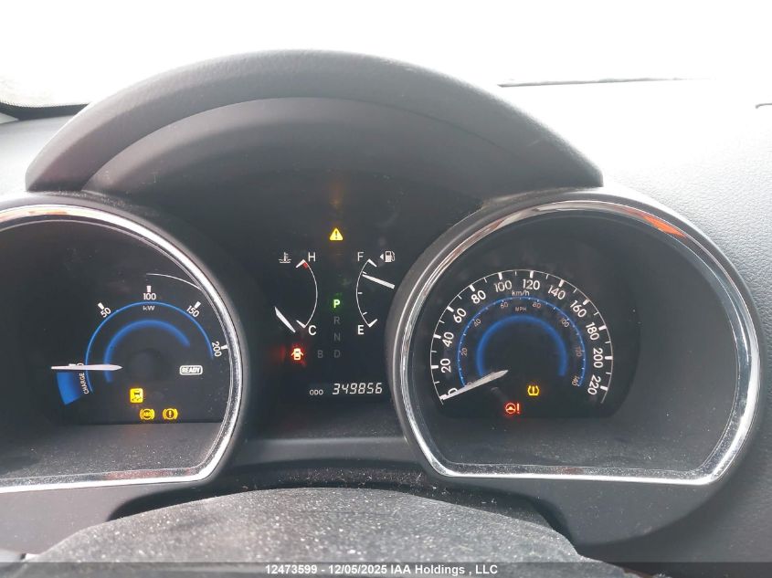 2013 Toyota Highlander Hybrid Limited VIN: JTEDC3EH9D2012534 Lot: 12473599