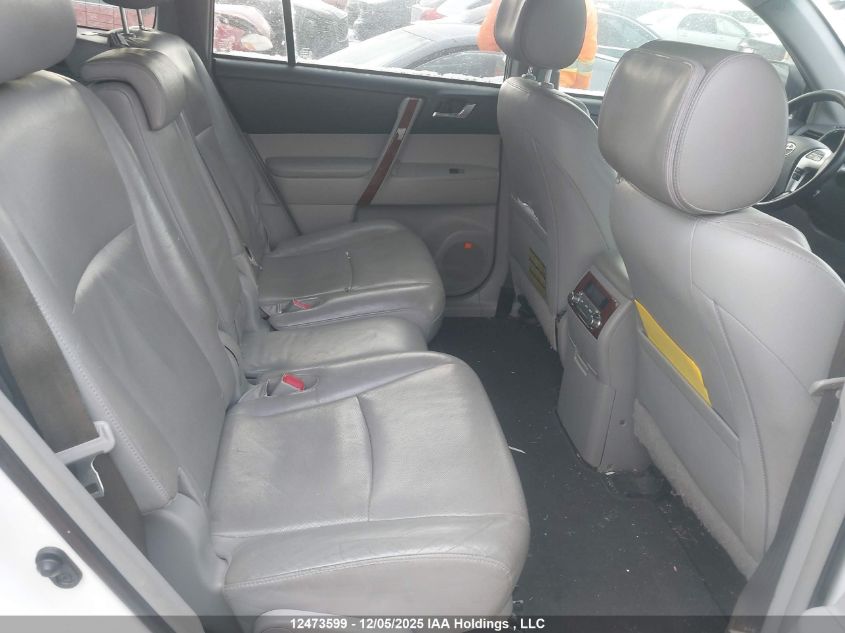 2013 Toyota Highlander Hybrid Limited VIN: JTEDC3EH9D2012534 Lot: 12473599