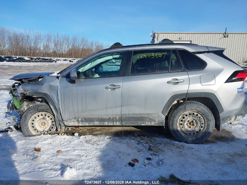 2022 Toyota Rav4 Hybrid Le VIN: 2T3BWRFV6NW145030 Lot: 12473607