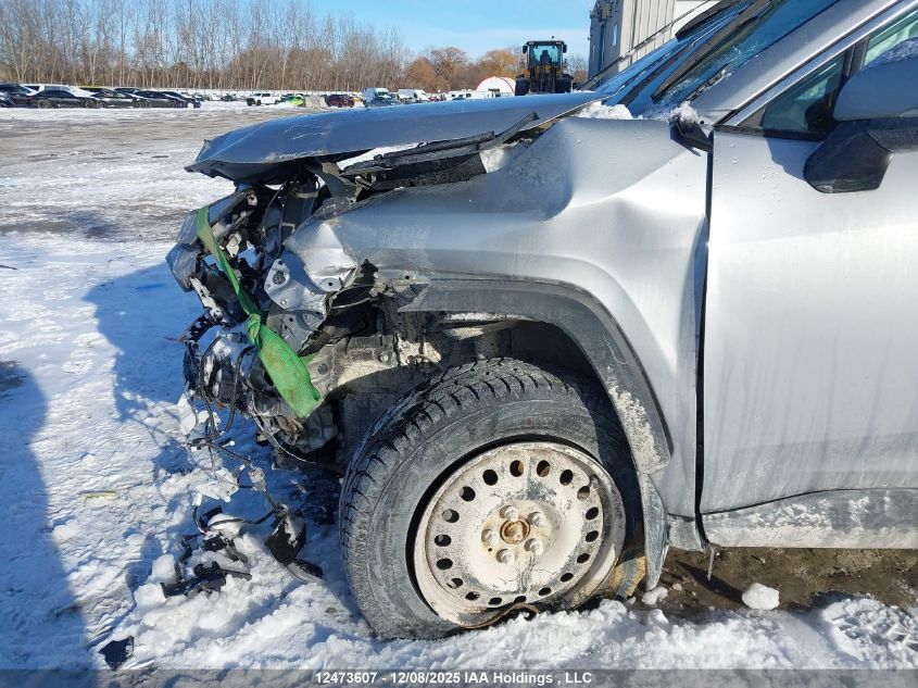 2022 Toyota Rav4 Hybrid Le VIN: 2T3BWRFV6NW145030 Lot: 12473607