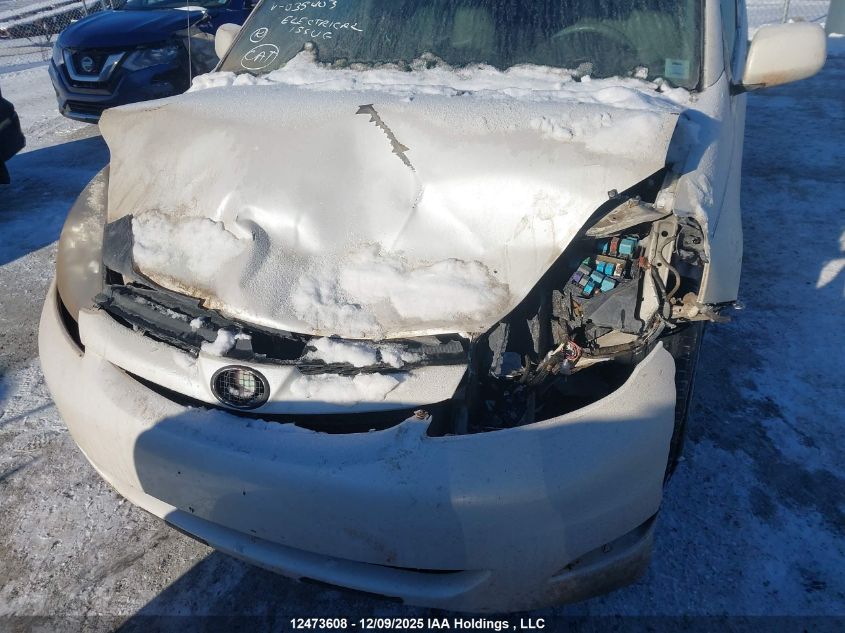 2007 Toyota Sienna Ce 7 Passenger/Ce 8 Passenger/Le 7 Passenger/Le 8 Passenger VIN: 5TDZK23C57S035403 Lot: 12473608