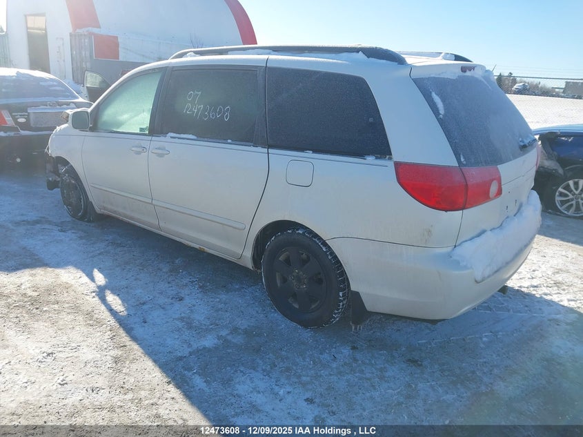 5TDZK23C57S035403 2007 TOYOTA SIENNA photo no. 3