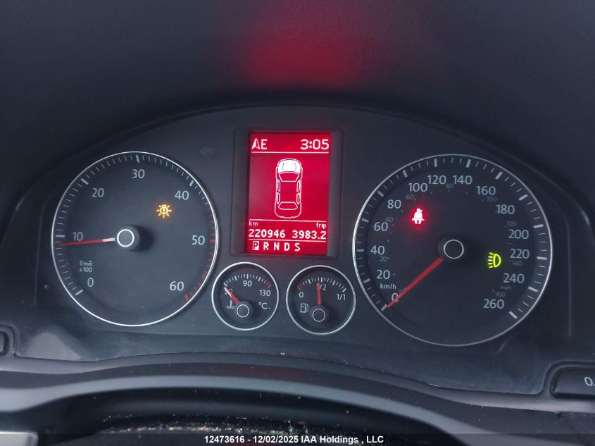 2009 Volkswagen Jetta Tdi VIN: 3VWRL71K99M094409 Lot: 12473616