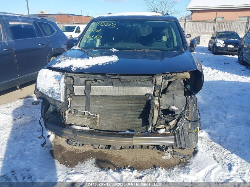 2014 Honda Pilot Touring VIN: 5FNYF4H96EB503407 Lot: 12473620