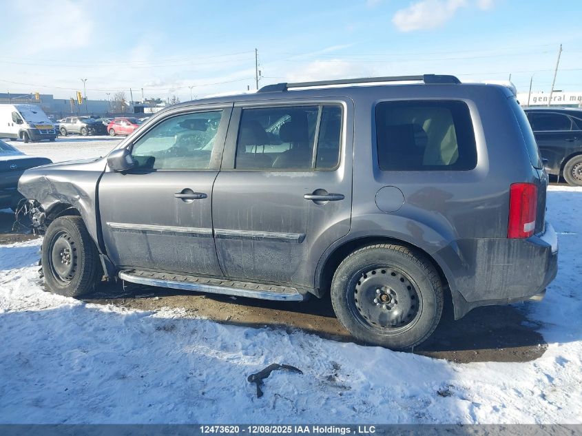 2014 Honda Pilot Touring VIN: 5FNYF4H96EB503407 Lot: 12473620