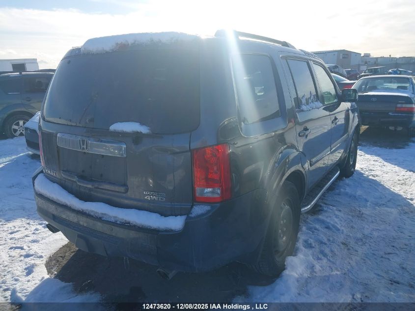 2014 Honda Pilot Touring VIN: 5FNYF4H96EB503407 Lot: 12473620