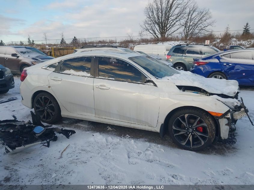 2019 Honda Civic VIN: 2HGFC2F82KH037075 Lot: 12473635