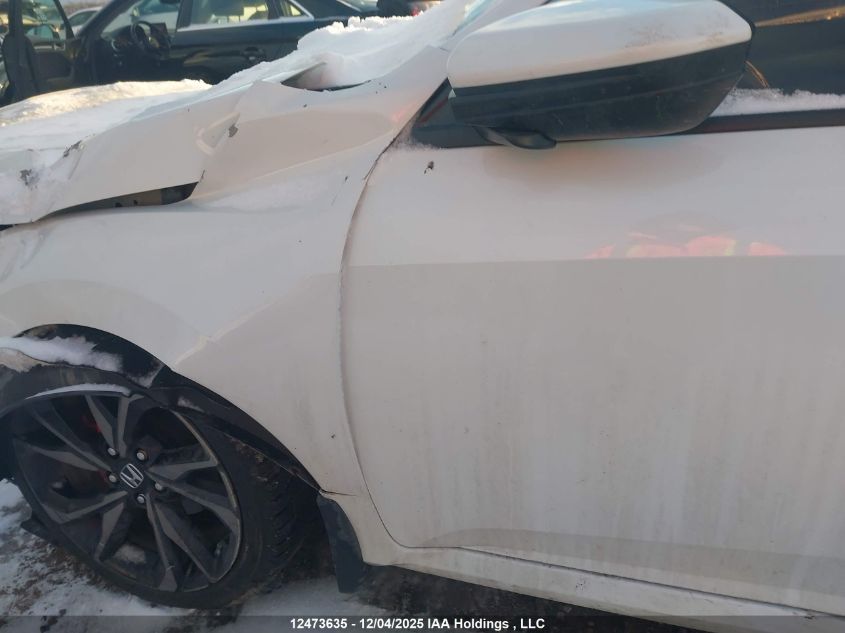 2019 Honda Civic VIN: 2HGFC2F82KH037075 Lot: 12473635