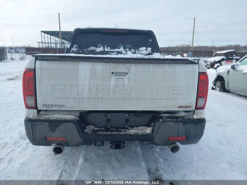 2025 Honda Ridgeline Sport VIN: 5FPYK3F19SB503987 Lot: 12473645