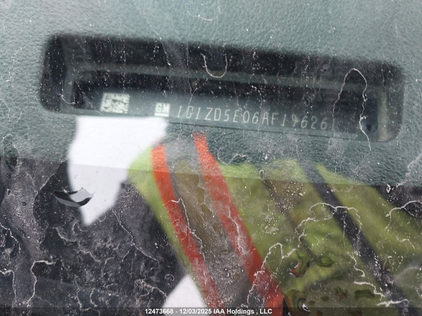 2010 Chevrolet Malibu VIN: 1G1ZD5E06AF196261 Lot: 12473668