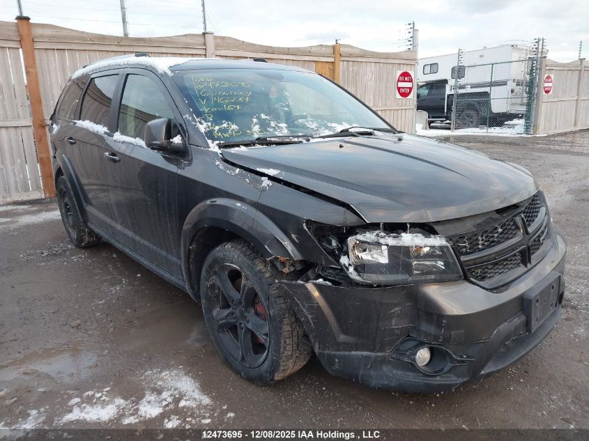 2016 Dodge Journey Crossroad VIN: 3C4PDCGG7GT146237 Lot: 12473695